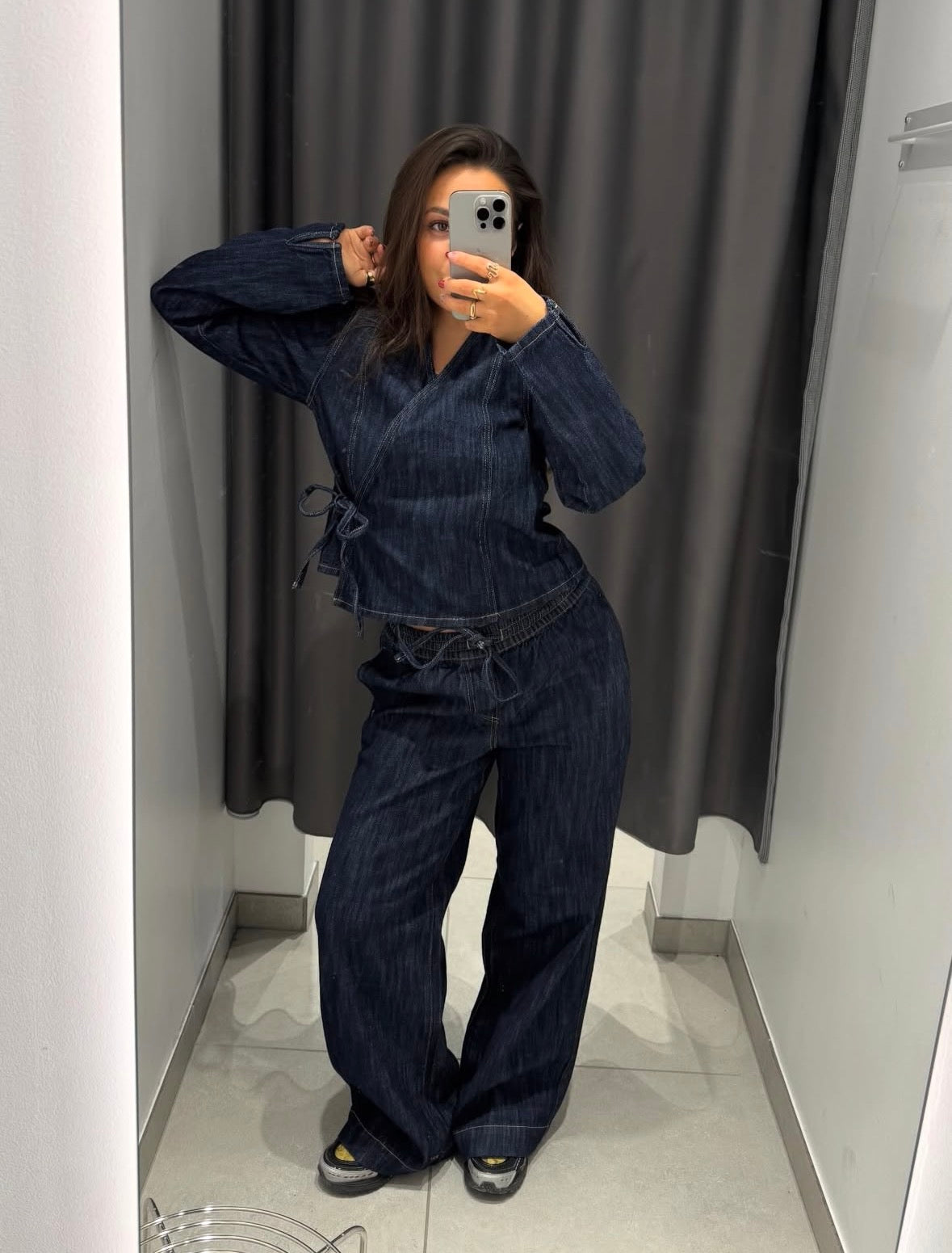 PCGEGGO Jeans - Dark Blue Denim